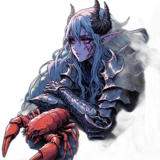 dragon, mask, creature, weapon transparent PNG cut-out