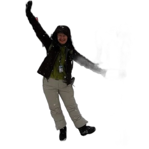 jacket, staff, creature, umbrella transparent PNG cut-out