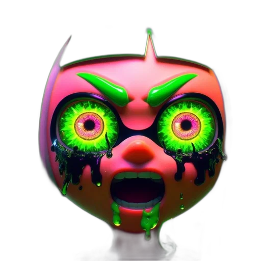 mask, robot, creature, face transparent PNG cut-out