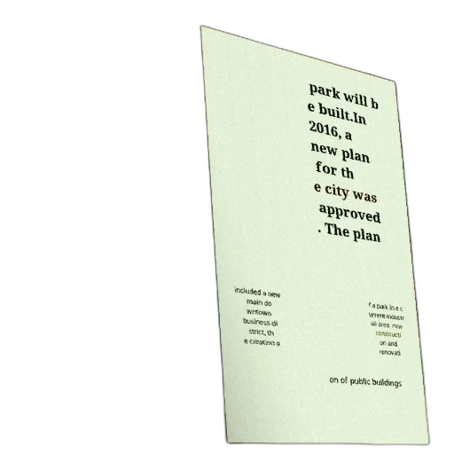document, titled, park, will transparent PNG cut-out