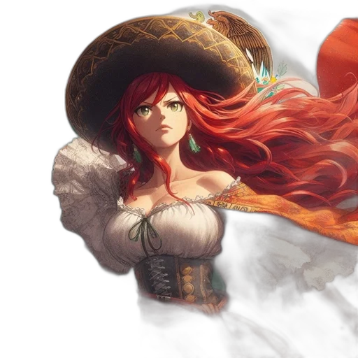 hat, dress, crown, weapon transparent PNG cut-out