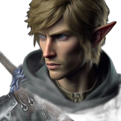 face, sword, fantasy art, concept art transparent PNG cut-out