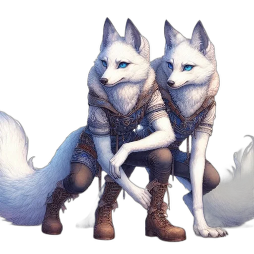 fantasy art, concept art, watercolor, pixel art transparent PNG cut-out