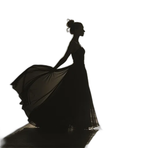 dress, crown, jewelry, staff transparent PNG cut-out