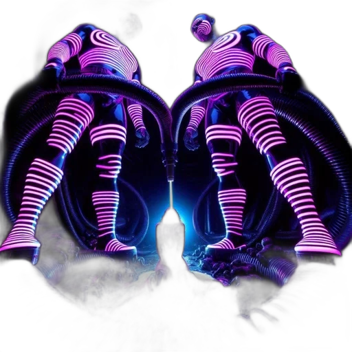 robot, mask, creature, concept art transparent PNG cut-out