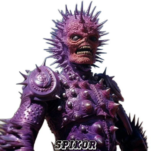 creature, staff, robot, 3d render transparent PNG cut-out