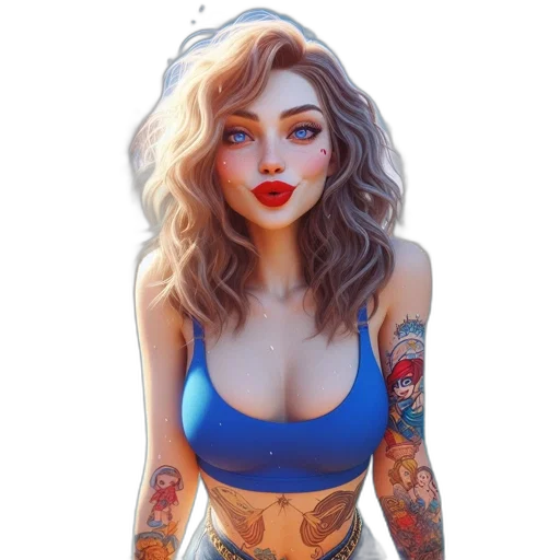 dress, jewelry, face, fantasy art transparent PNG cut-out