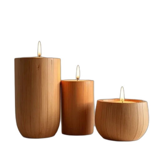 furniture, 3d render, earth tones, set transparent PNG cut-out