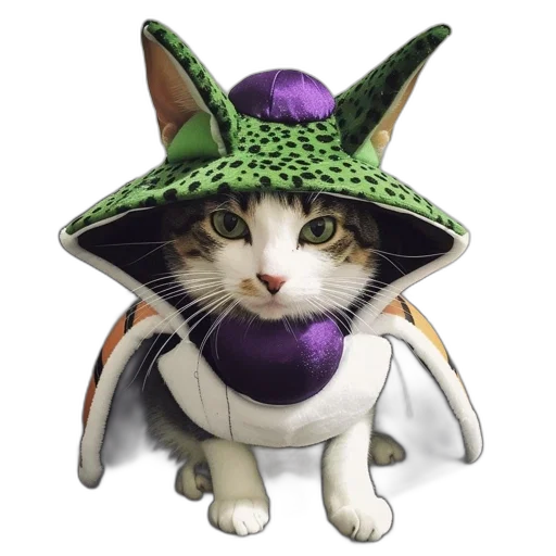 hat, dragon, staff, animal transparent PNG cut-out
