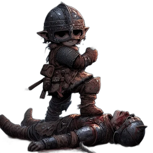 weapon, staff, sword, creature transparent PNG cut-out
