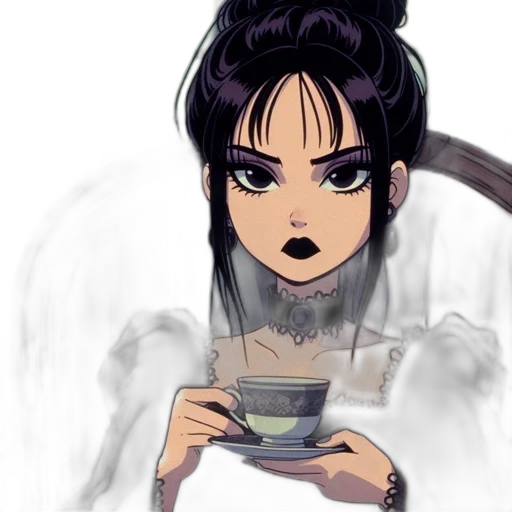 anime, concept art, cartoon, comic book art transparent PNG cut-out