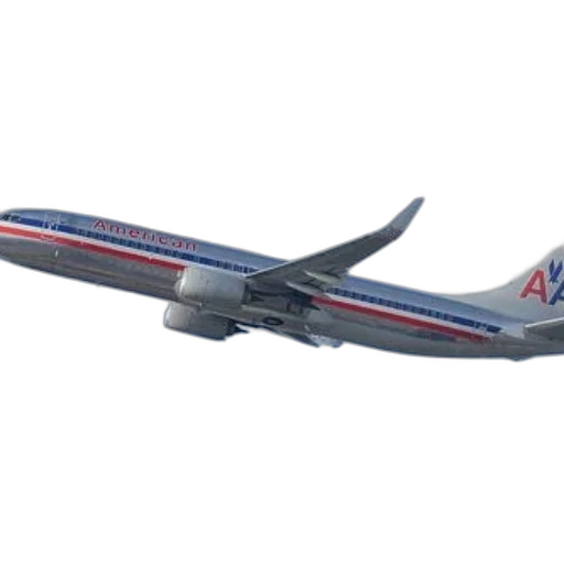 3d render, photorealistic, american, airlines transparent PNG cut-out