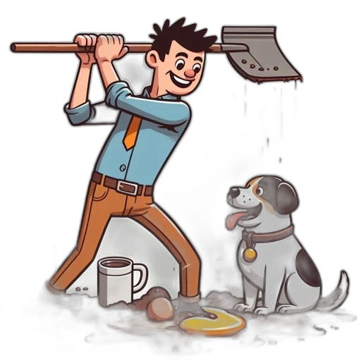 staff, cartoon, concept art, comic book art transparent PNG cut-out