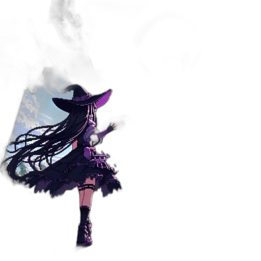 dress, dragon, mask, weapon transparent PNG cut-out