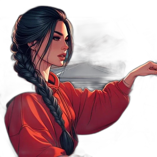 staff, dragon, sword, fantasy art transparent PNG cut-out