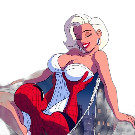 dress, comic book art, cartoon, concept art transparent PNG cut-out