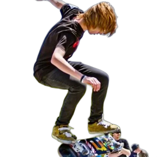 shoes, weapon, concept art, skateboarder transparent PNG cut-out
