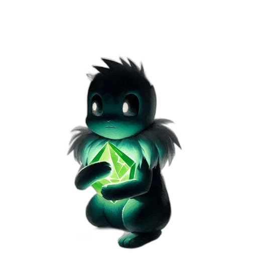 creature, dragon, staff, animal transparent PNG cut-out