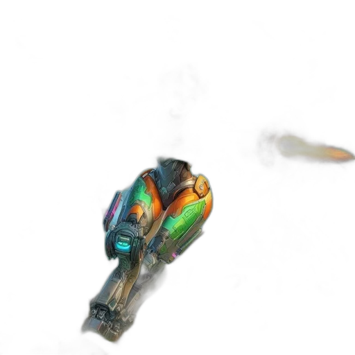 weapon, robot, staff, car transparent PNG cut-out