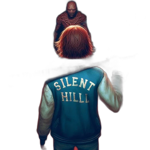 jacket, concept art, comic book art, pixel art transparent PNG cut-out