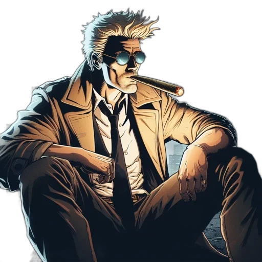 jacket, mask, comic book art, concept art transparent PNG cut-out
