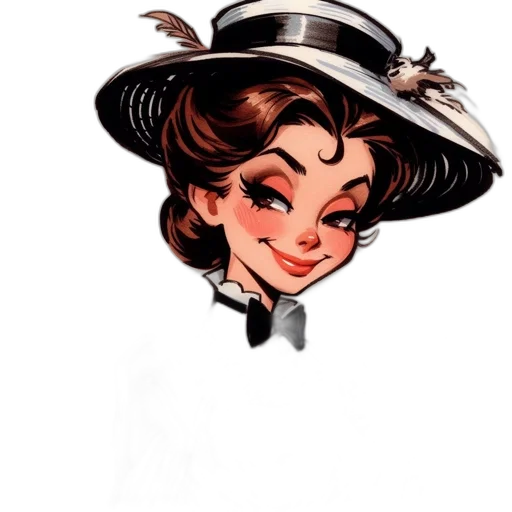 hat, staff, crown, jewelry transparent PNG cut-out