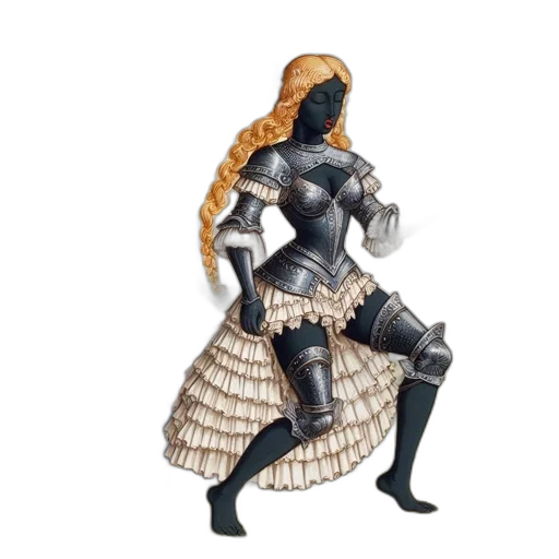 dress, sword, mask, robot transparent PNG cut-out