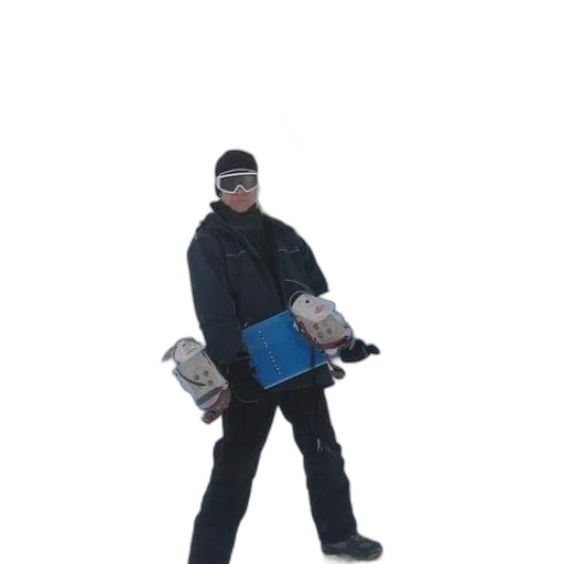 staff, robot, mask, jacket transparent PNG cut-out
