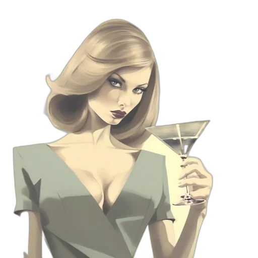 dress, staff, jewelry, concept art transparent PNG cut-out