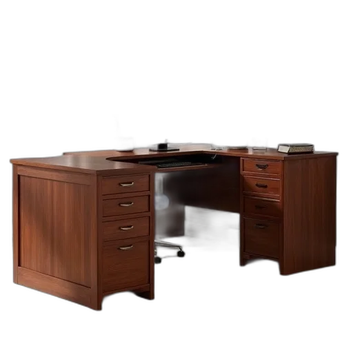 furniture, 3d render, bushnell, shaped transparent PNG cut-out