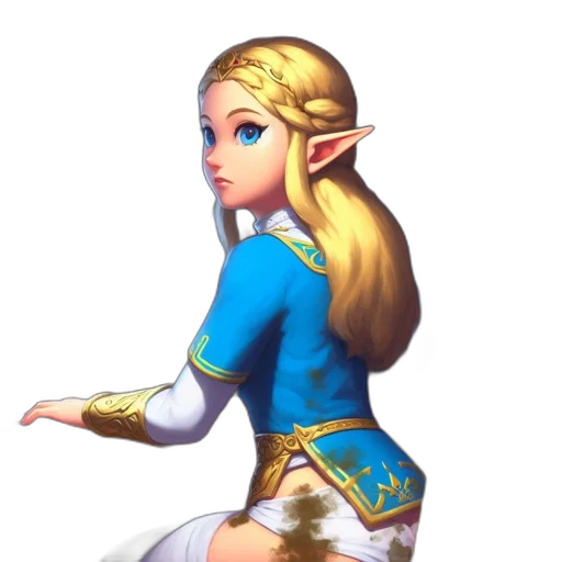 dress, staff, crown, face transparent PNG cut-out