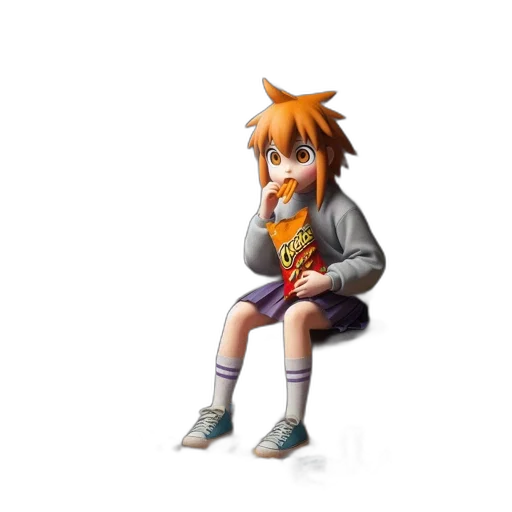animal, jacket, staff, creature transparent PNG cut-out