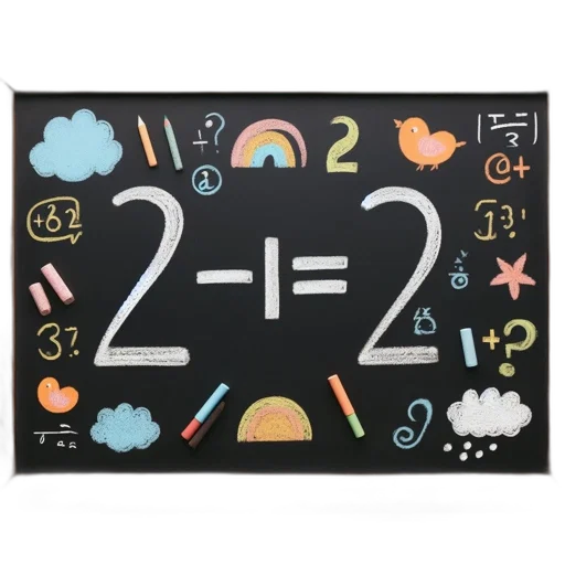 chalkboard, contains, simple, math transparent PNG cut-out