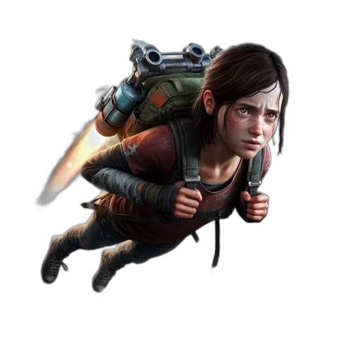 weapon, staff, creature, face transparent PNG cut-out