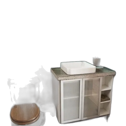 furniture, bottle, food, 3d render transparent PNG cut-out