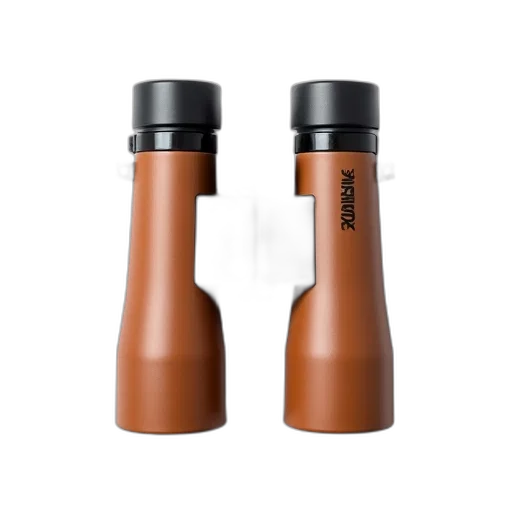 bottle, umbrella, 3d render, earth tones transparent PNG cut-out