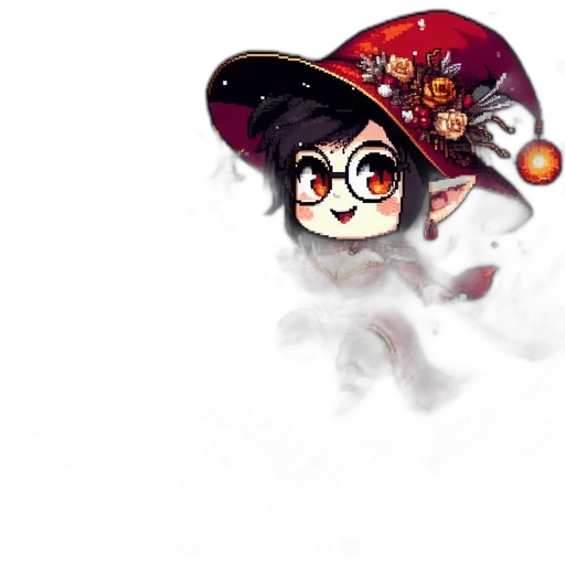 staff, concept art, fantasy art, pixel art transparent PNG cut-out
