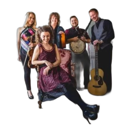 group, musicians, including, violinist transparent PNG cut-out