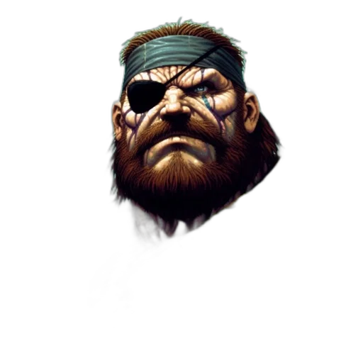 face, mask, staff, creature transparent PNG cut-out