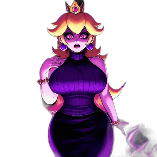 dress, crown, creature, jewelry transparent PNG cut-out