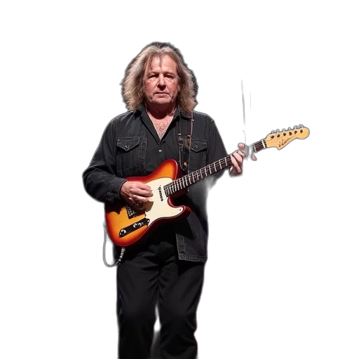 hair, steve, osborne, performing transparent PNG cut-out