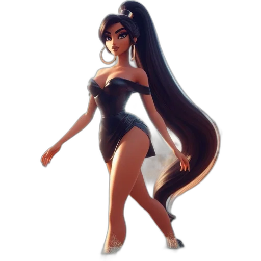 dress, concept art, 3d render, fantasy art transparent PNG cut-out