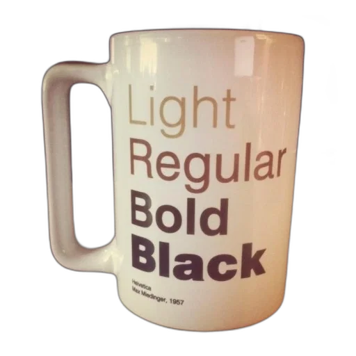 3d render, white, mug, words transparent PNG cut-out