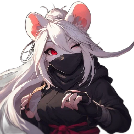 mask, staff, animal, creature transparent PNG cut-out