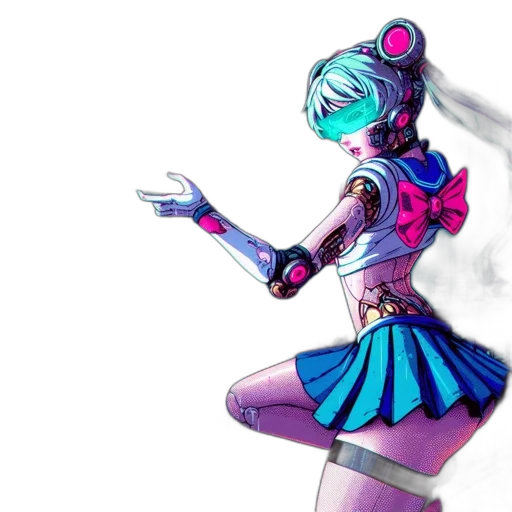 robot, weapon, staff, concept art transparent PNG cut-out