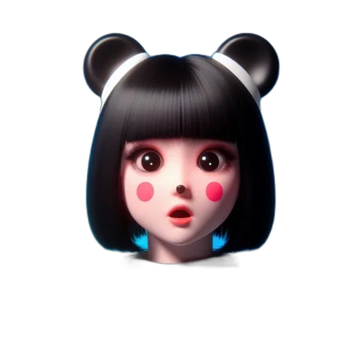 face, mask, creature, animal transparent PNG cut-out