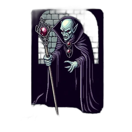 staff, mask, comic book art, concept art transparent PNG cut-out