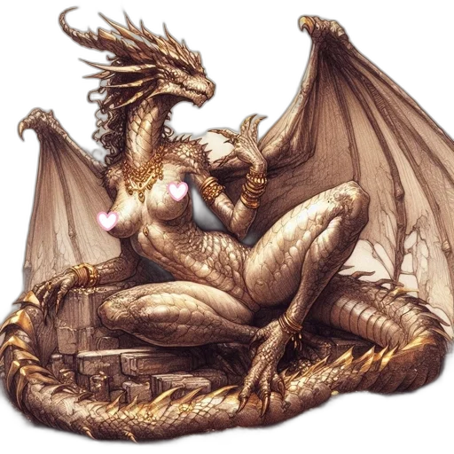dragon, creature, fantasy art, concept art transparent PNG cut-out