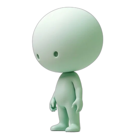 robot, staff, creature, face transparent PNG cut-out