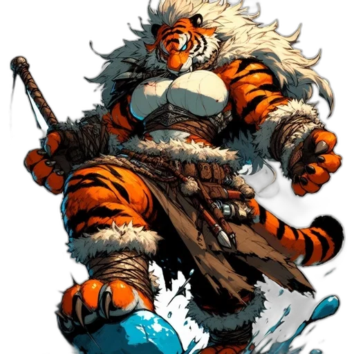 animal, weapon, comic book art, concept art transparent PNG cut-out